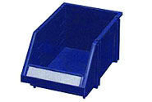 Image de Plastic Bin Blue - 10 in.  x 5-7/8 in.  x 4-3/4 in.