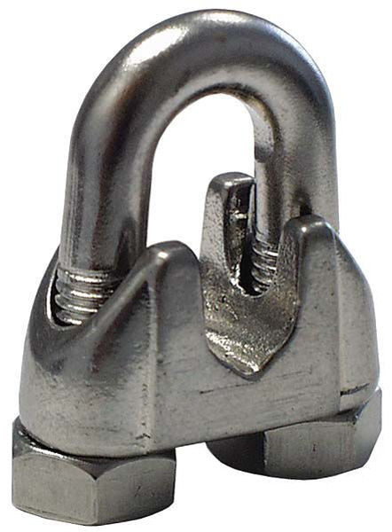 Image de Stainless Steel Wire Rope Clip 3/16 in.