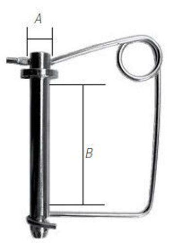 Picture of Handle-Lock Hitch Pins